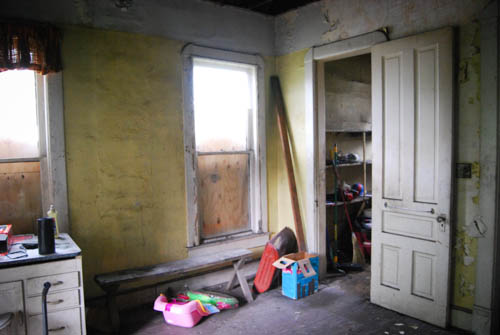 View from the dining room door