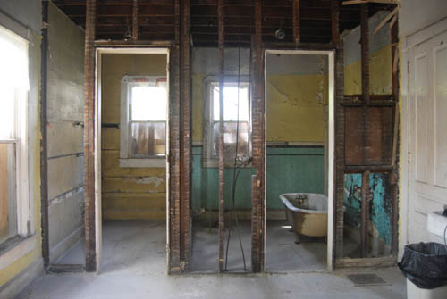 The kitchen - after day one