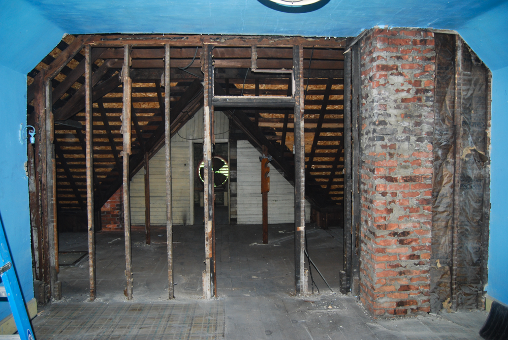 View from inside the master bedroom