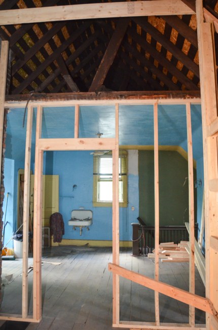 The loft above the master bedroom