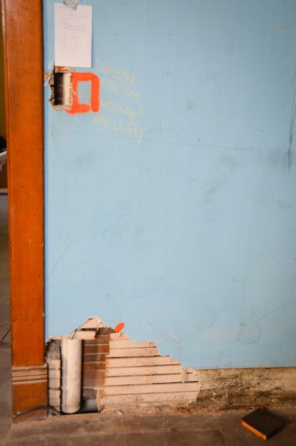 Necessary damage...  I'm sure there will be more.