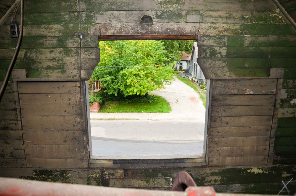 A hole in Lucys room