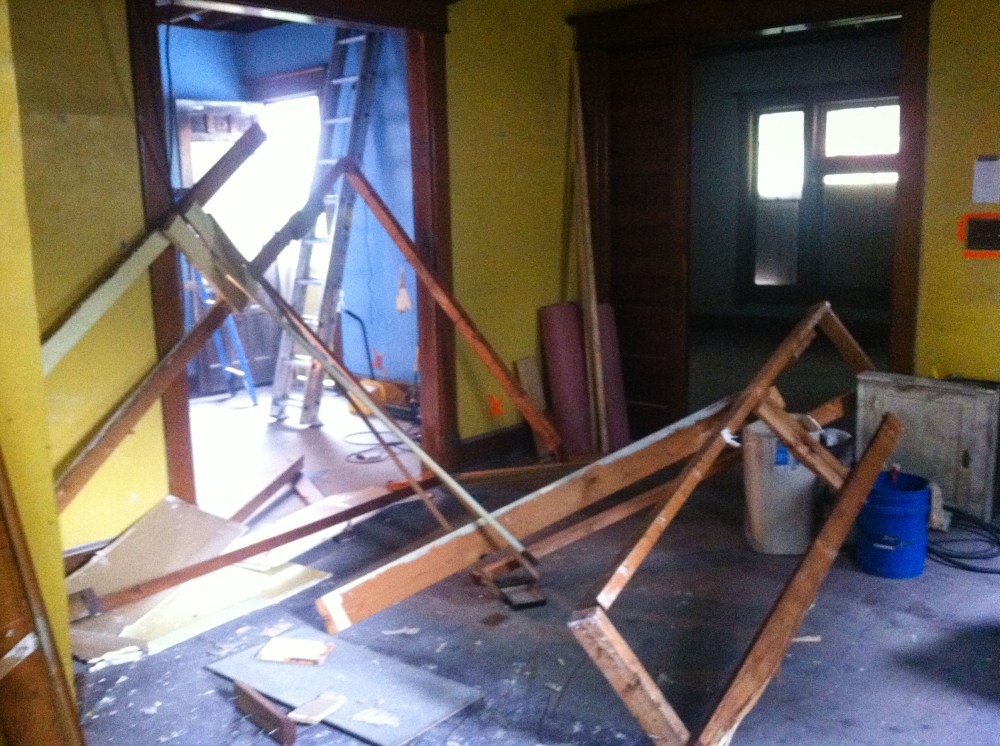 After I pulled it down