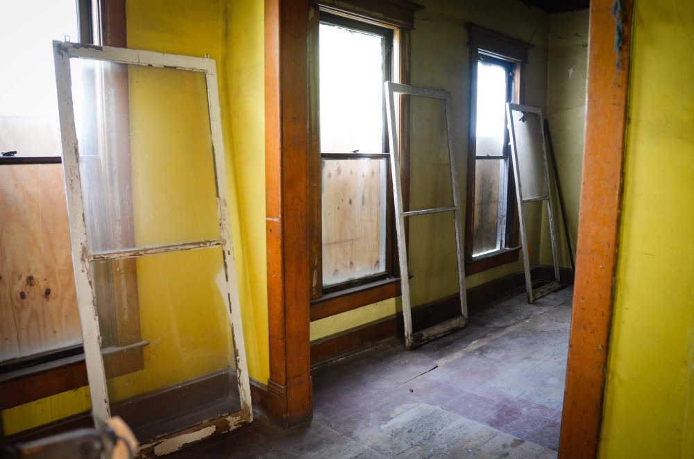 Most of the windows were actually labeled to help us with the right location