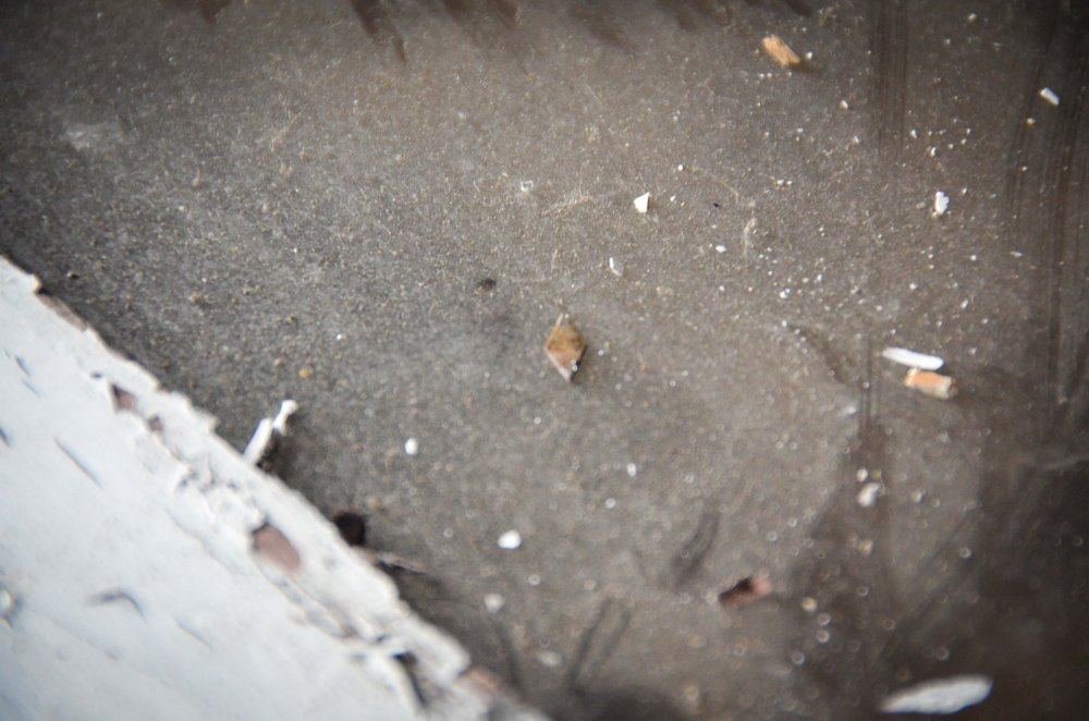 See that tiny metal diamond?