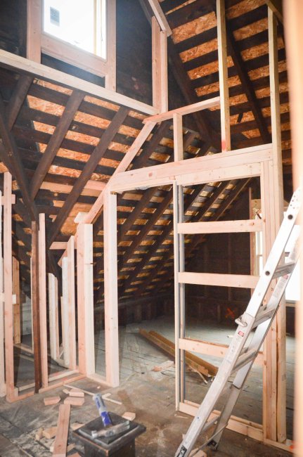 Framing for pocket door