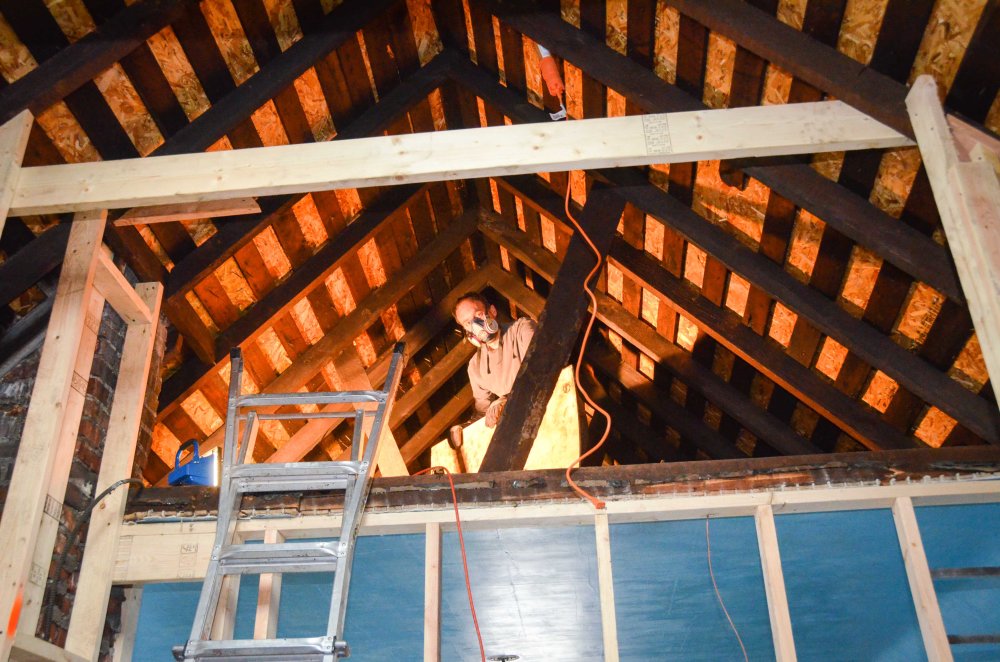 The view from the 2nd floor common area