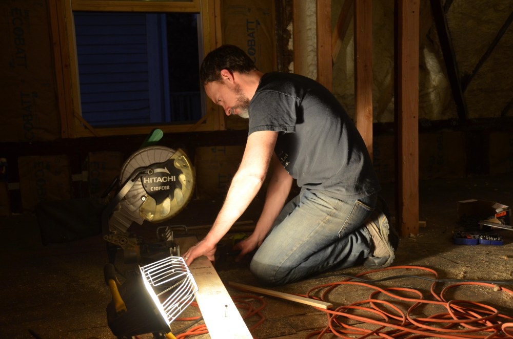 Working on one more framing area