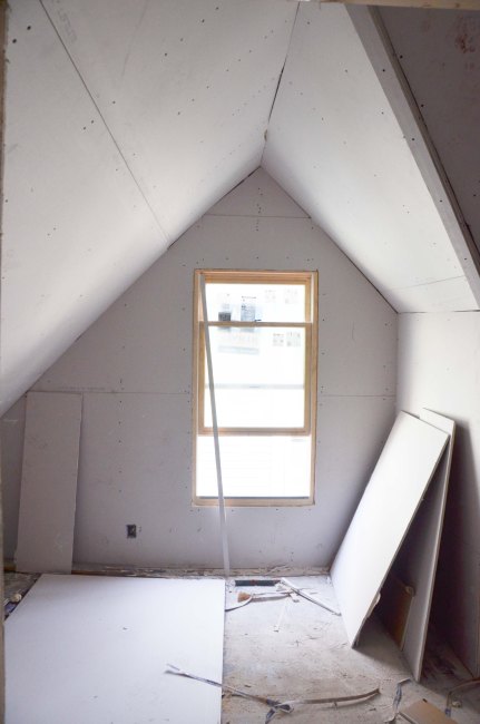 The view from Aiden's door