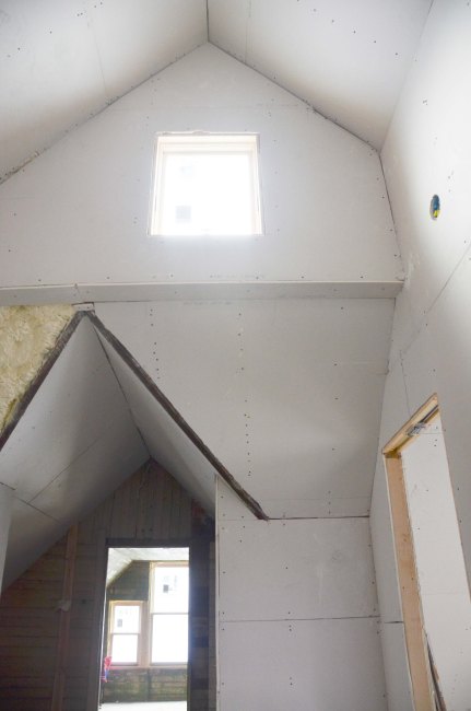 The view from the master bedroom door