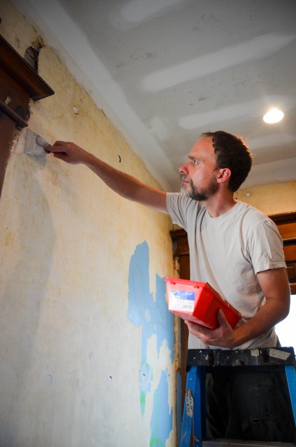 filling nicks and small holes