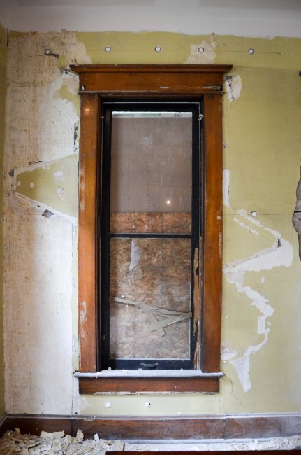 This is from a previous owner's horrible repair job