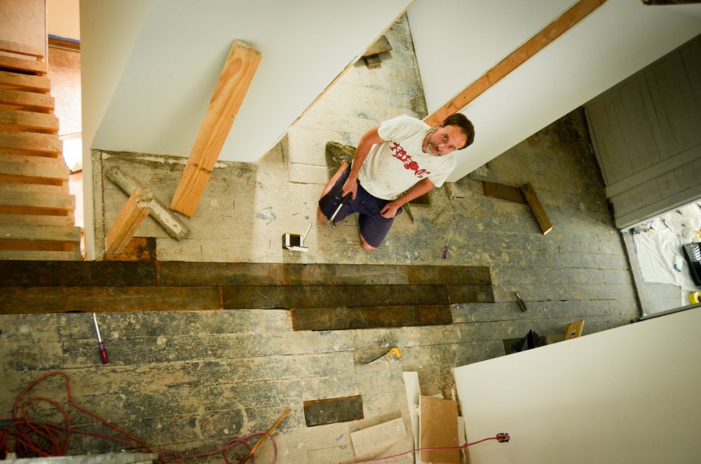 Our new (old) flooring