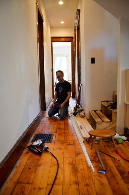 Re-using old baseboards