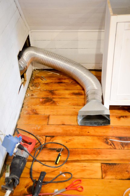 A little duct modification